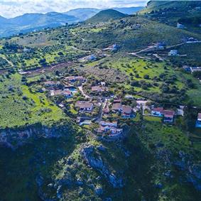 3 bedroom villa with pool and sea views near Scopello, sleeps 6